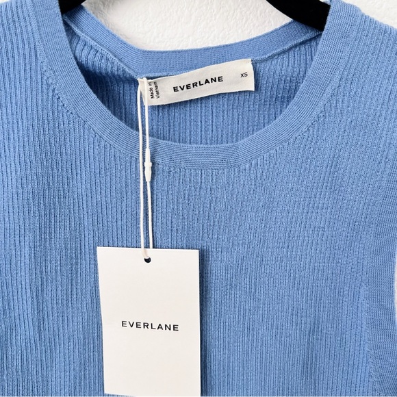 Everlane Fine Merino Ribbed Shell - Picture 3 of 5